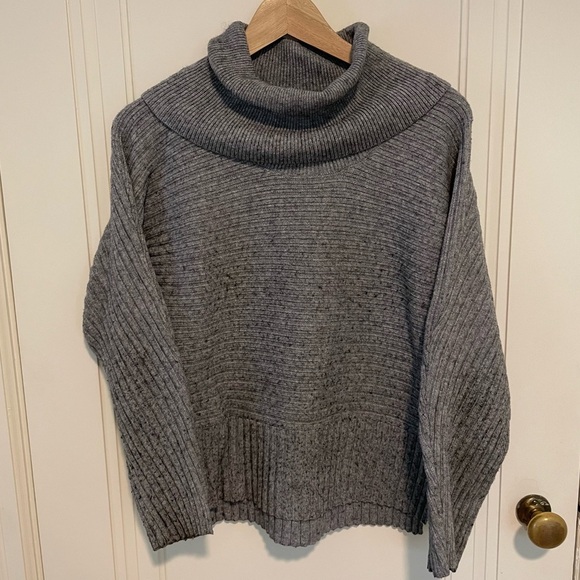 Anthropologie Sweaters - Anthropologie Moth Cowl Neck Turtleneck Boxy Sweater Size S‎